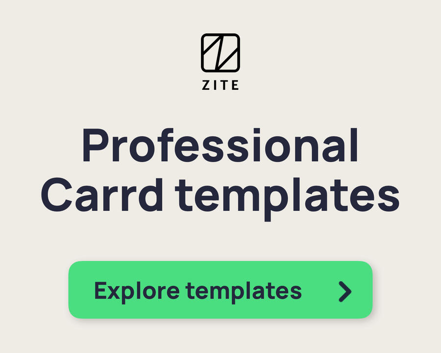 Zite Designs Carrd Template